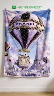 Chanel Throw Blankets